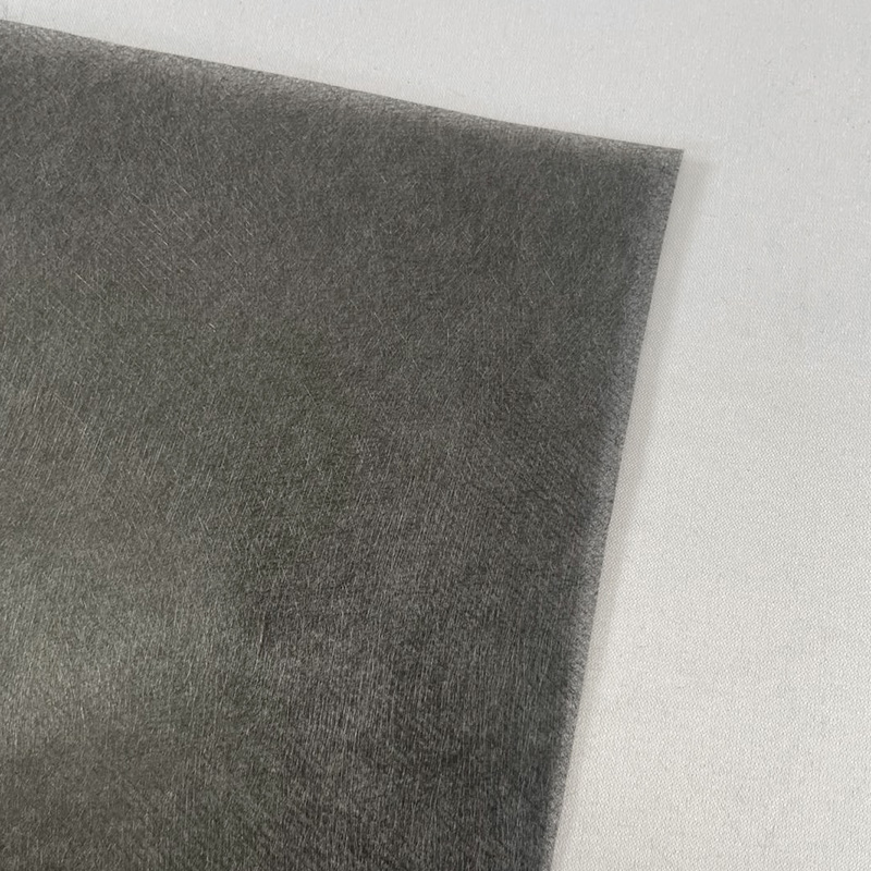 Feltro de superfície de fibra de carbono resistente à abrasão cinza 20g